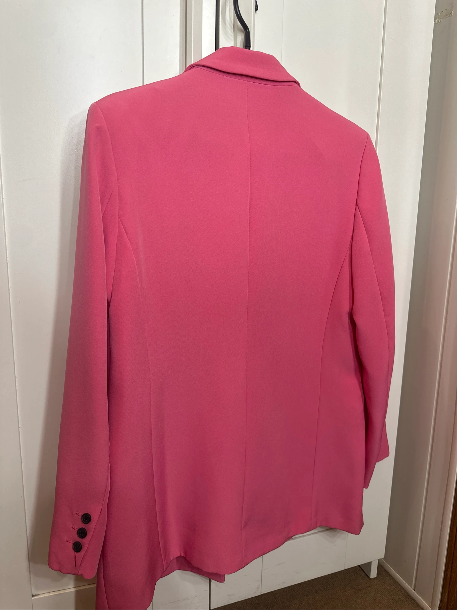 Oversized fuchsia blazer – photo 4